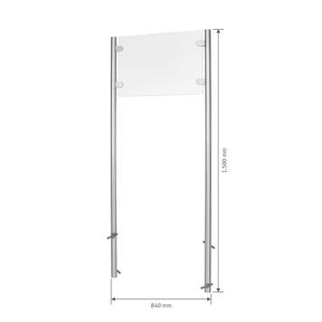 Natpisna tabla za firme „Straight-Line Entrance” sa aluminijumskim kompozitnim panelom