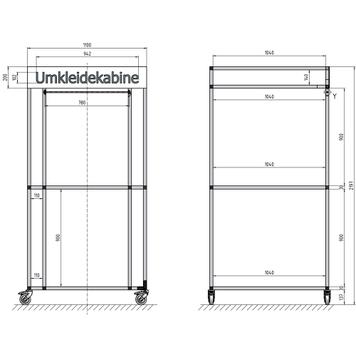 Mobilna kabina za presvlacenje „Construct“